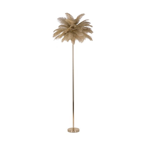 Zelta krāsas stāvlampa (augstums 160 cm) Palm – Mauro Ferretti