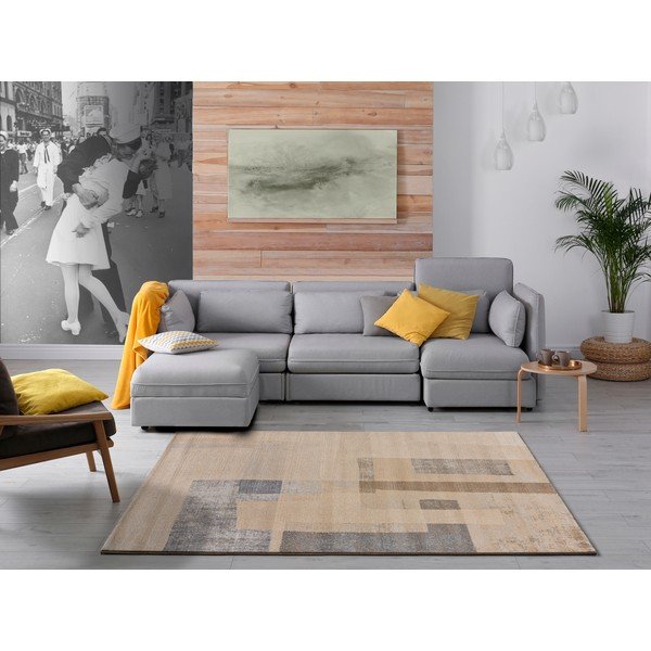 Bēšs paklājs 80x150 cm Cream – Universal-image-1