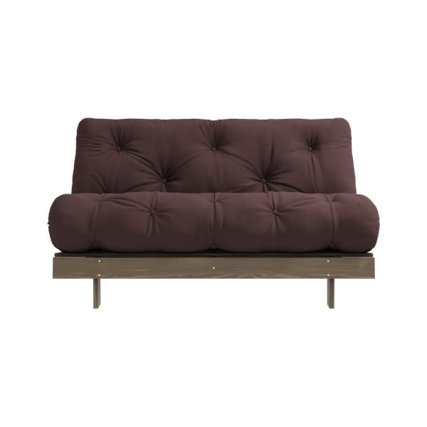 Tumši brūns izvelkamais dīvāns 160 cm Roots – Karup Design
