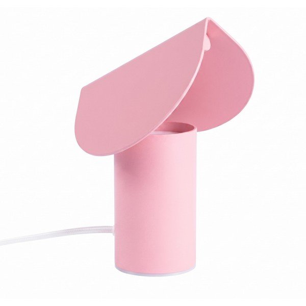 Rozā alumīnija LED galda lampa (augstums 15 cm) BISCUIT – Thoro