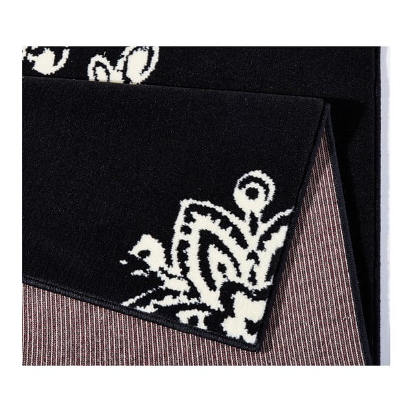 Melnbalts paklājs Hanse Home Gloria Blossom, 200 x 290 cm-image-2