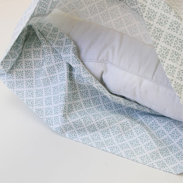 2 melnu spilvendrānu komplekts Happy Friday Basic, 50 x 80 cm-image-2