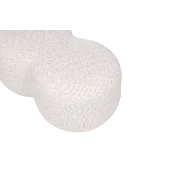 Bēšs pufs no buklē auduma Umbo – noo.ma-image-3