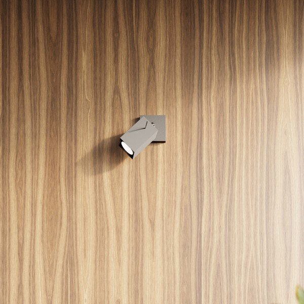 Pelēka sienas lampa Toscana – Sollux-image-1