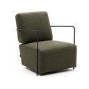 Zaļš atpūtas krēsls Gamer – Kave Home