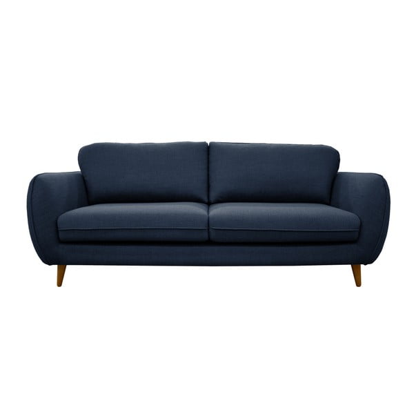 Tumši zils trīsvietīgs dīvāns Støraa Bari