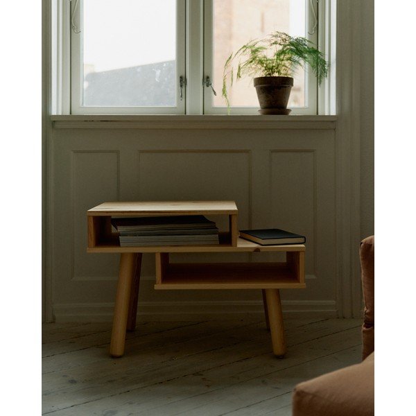 Kafijas galdiņš no priedes koka Karup Design Hako-image-4