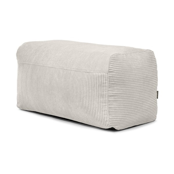 Krēmkrāsas velveta sēžammaiss Plus 100 Lounge – SLOWDOWN