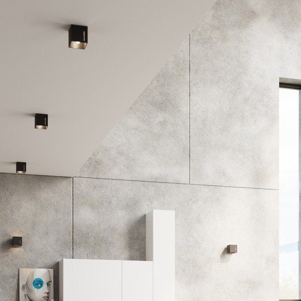 Melna sienas lampa Pax – Sollux-image-4