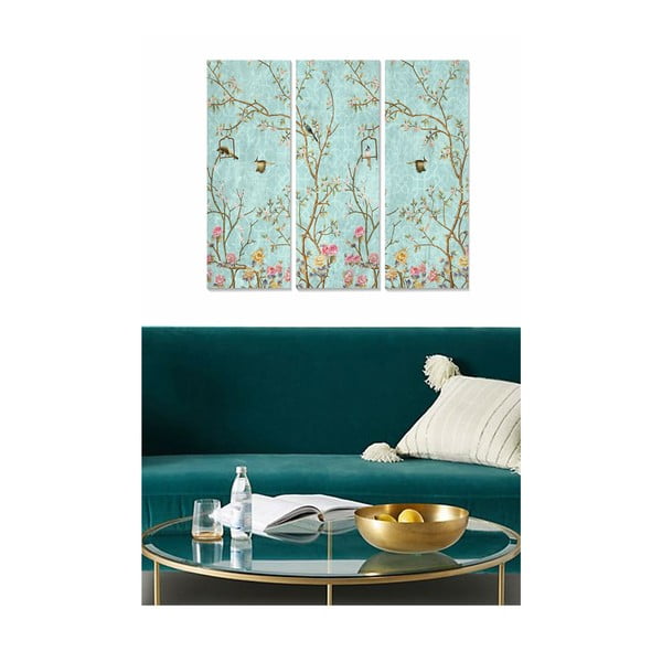 Gleznas (3 gab.) 20x50 cm – Wallity-image-1