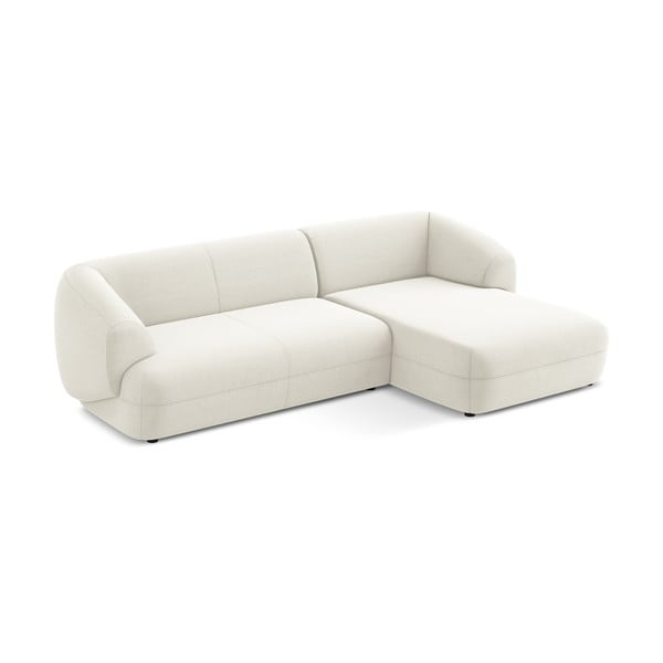 Balts samta stūra dīvāns (ar labo stūri) Moana – Makamii-image-3