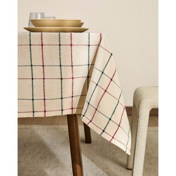 Žakarda rokām darināts galdauts 150x250 cm Aldelie – Kave Home-image-1