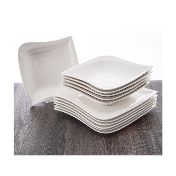 Porcelāna pusdienu komplekts (12 gab.) Musica – Orion-image-2
