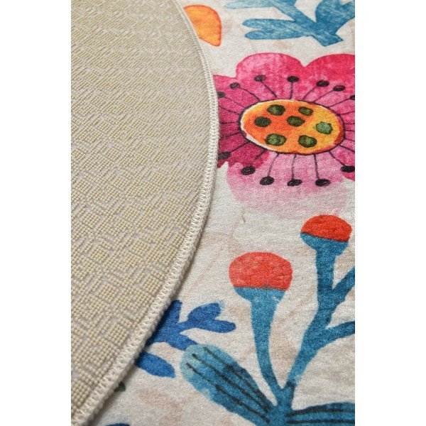 Neslīdošs bērnu paklājs Conceptum Hypnose Hello Spring, ø 140 cm-image-2