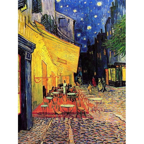 Gleznas reprodukcija Vincent van Gogh – Cafe Terrace, 30 x 40 cm