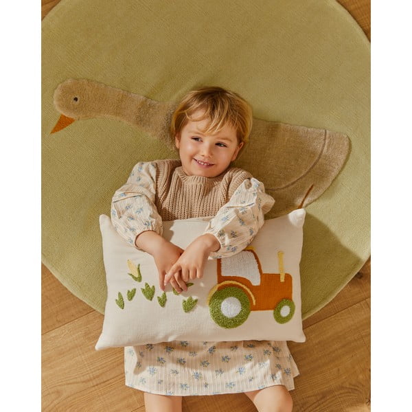 Kokvilnas bērnu spilvendrāna 30x50 cm Pecky – Kave Home-image-1