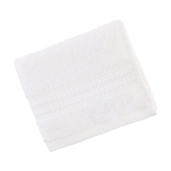 Balts tīras kokvilnas dvielis Foutastic, 30 x 50 cm-image-1