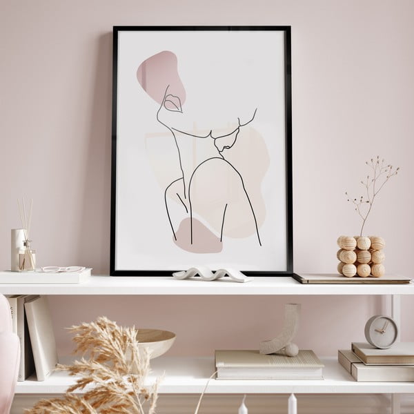 Glezna 50x70 cm Woman Pink – Styler-image-1