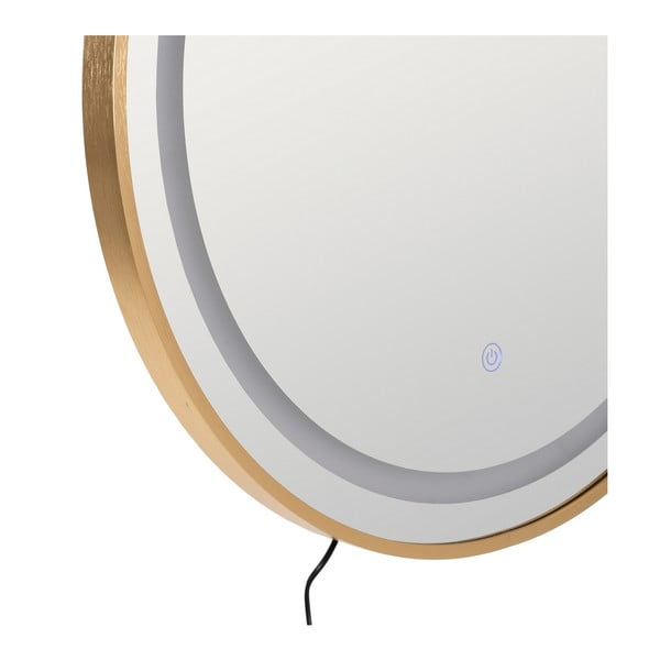 Sienas spogulis ar gaismu 60x60 cm – Ixia-image-2