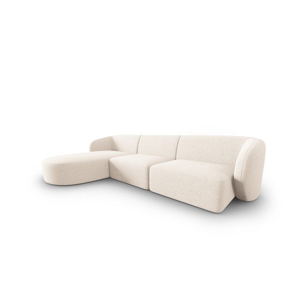Krēmkrāsas stūra dīvāns (ar kreiso stūri) Shane – Micadoni Home-image-2