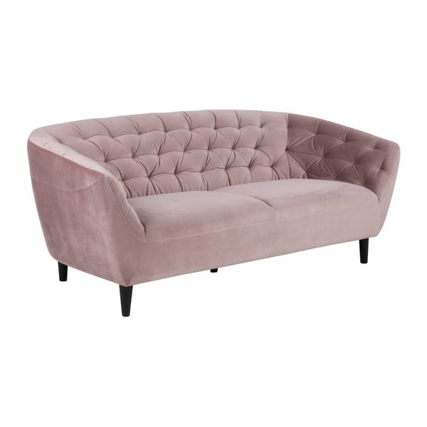 Rozā dīvāns Actona Ria, 191 cm