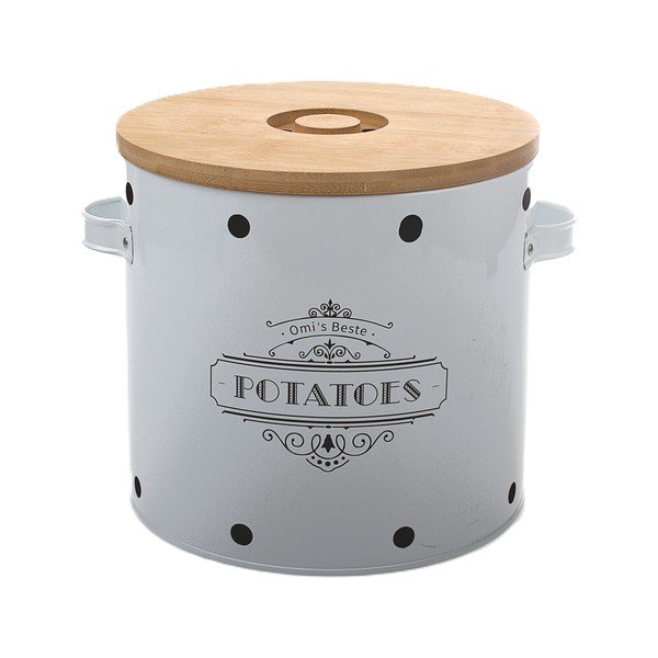 Metāla konteiners kartupeļiem – Dakls