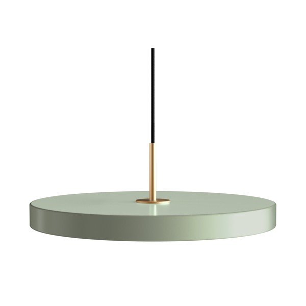 Gaiši zaļa LED piekaramā lampa no metāla ø 43 cm Asteria – UMAGE