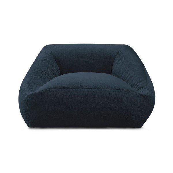 Tumši zils sēžammaiss no mākslīgās kažokādas Lilibet – Bobochic Paris-image-3