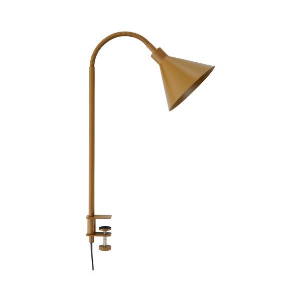 Brūna metāla galda lampa ar saliekamu konstrukciju/ar klipsi (augstums 50 cm) Flexi Torino – Ellos Home
