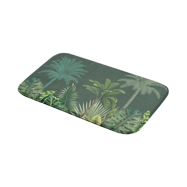 Zaļš vannas istabas paklājiņš 45x75 cm Vagabonde – douceur d'intérieur-image-2