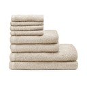 Bēši ātri žūstoši kokvilnas dvieļu komplekts (8 gab.) Quick Dry – Catherine Lansfield