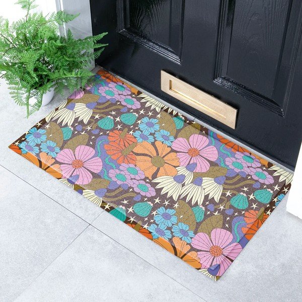Pārstrādātas plastmasas kājslauķis 40x70 cm Elizabeth Olwen  – Artsy Doormats-image-2