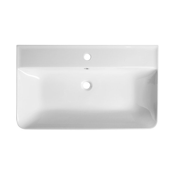 Balta keramikas izlietne 80x48 cm Gali – Sapho-image-1