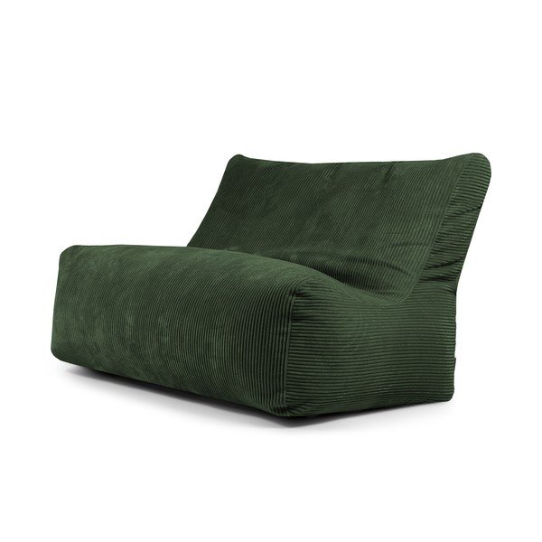 Zaļš velveta sēžammaiss Sofa Seat Lounge – SLOWDOWN