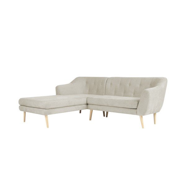 Bēšs trīsvietīgs dīvāns ar kreiso stūri Mazzini Sofas Sicile-image-3