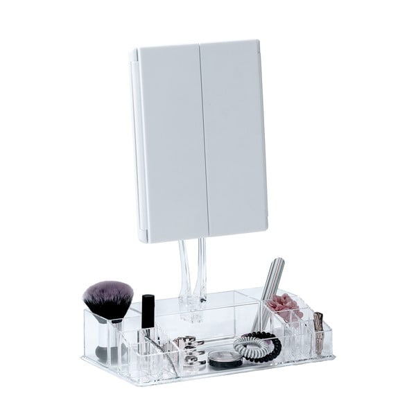 Kosmētikas spogulis ar gaismu/palielināmais (3x) 34,5x39 cm Fanano – Wenko-image-3