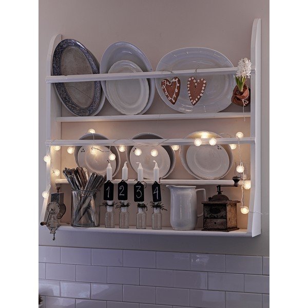Caurspīdīga LED gaismiņu virtene Markslöjd Boll, 20 gaismiņas, garums 220 cm-image-2