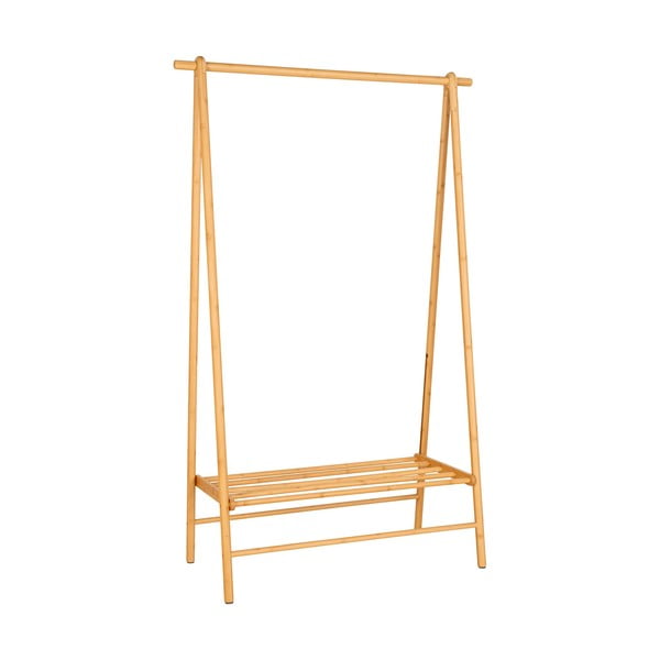 Dabīga toņa bambusa drēbju pakaramais statīvs Manaus – House Nordic-image-1
