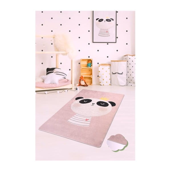 Bērnu paklājs King Panda, 100 x 160 cm-image-1