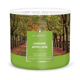 Aromātiskā svece Goose Creek Caramel Apple Lane, degšanas laiks 35 h