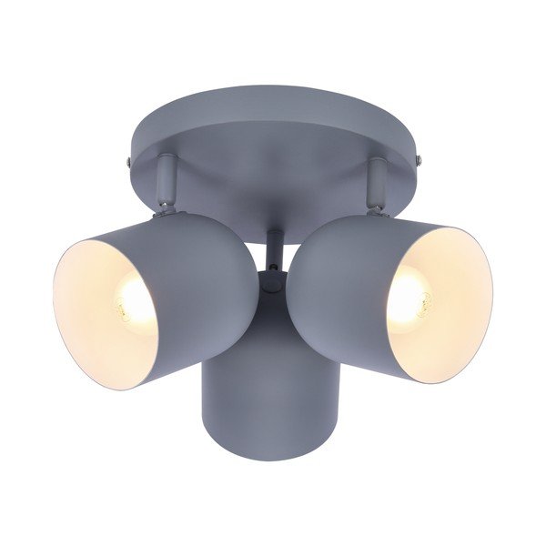 Gaiši zila griestu lampa ar metāla abažūru 32x32 cm Azuro – Candellux Lighting-image-3