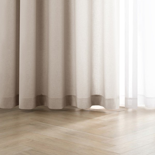 Krēmkrāsas daļēji gaismu necaurlaidīgs aizkars Calisto – Filumi-image-3