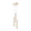 Krēmkrāsas piekaramā lampa ø 19,5 cm Castro – Sollux