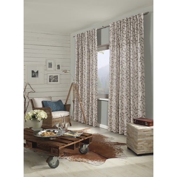 Smilškrāsas aizkars 140x245 cm Jacquard – Gardinia-image-2