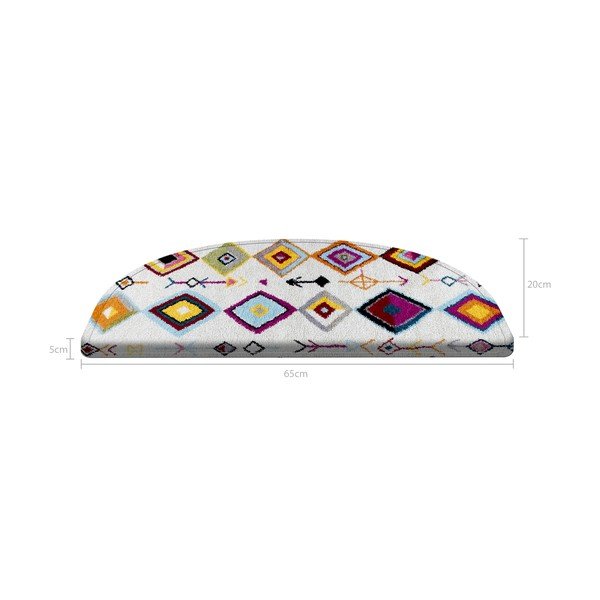 Kāpņu paklāji (16 gab.) 65x20 cm Ethnic – Vitaus-image-4