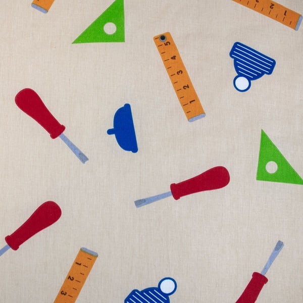 Vienguļamā kokvilnas bērnu gultas veļa 140x200 cm Pat a Mat – Jerry Fabrics-image-4