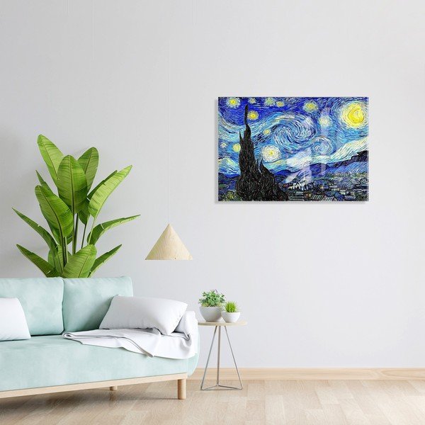 Stikla glezna 70x50 cm Vincent van Gogh – Wallity-image-1