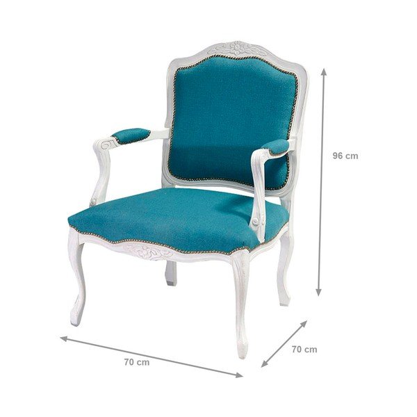Zils un balts Evergreen House Patchwork Ocean krēsls-image-4