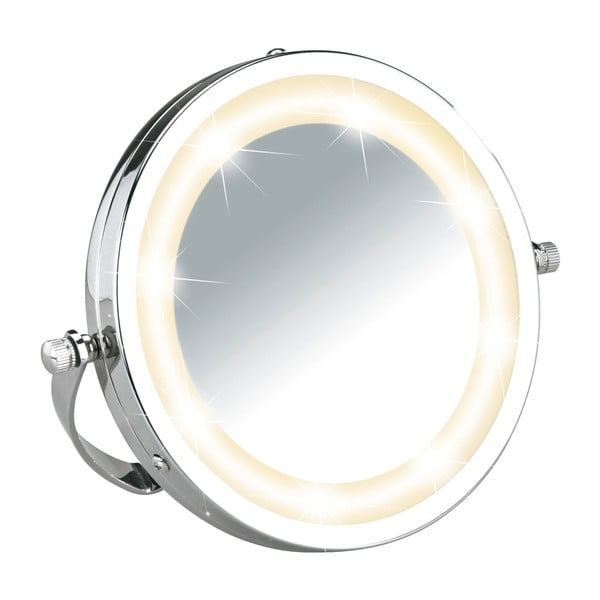 Palielinošais spogulis ar LED apgaismojumu Wenko Brolo