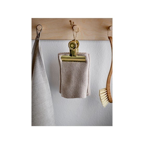 3 bēšu kokvilnas virtuves dvieļu komplekts Södahl, 30 x 30 cm-image-1